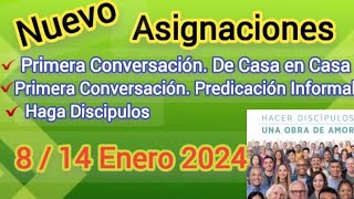 Seamos Mejores Maestros JW Hacer Discipulos Enero 2024 [upl. by Libys]