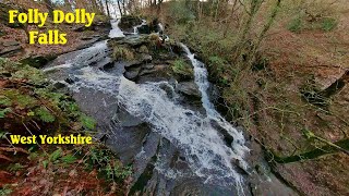 Folly Dolly Falls Meltham West Yorkshire [upl. by Margette]