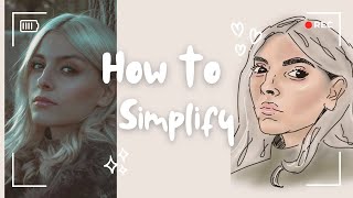 How to Simplify a Portrait [upl. by Ahseneuq]