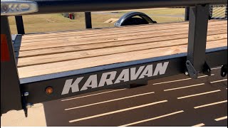 Is Karavan the KING 👑 of box store utility trailers Folding 5x8 review and some heavy testing [upl. by Cassiani]