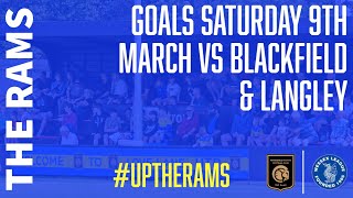 Goals from Saturday 9th March vs Blackfield amp Langley [upl. by Leopold]