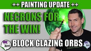 Painting Necron Orbs Block Glazing [upl. by Arej]