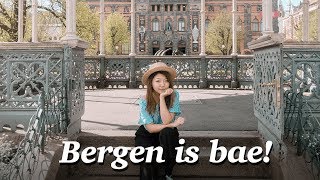 WE FELL IN LOVE WITH BERGEN NORWAY Norwegian City Tour 2017 [upl. by Eniaral]