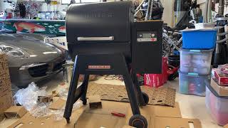 Traeger Timberline Assembly [upl. by Euginom]