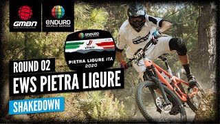 EWS Pietra Ligure Shakedown  2020 Vittoria Tires Enduro World Series Round 2 [upl. by Lahcim589]