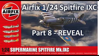 Airfix 124 Spitfire Mk IXc New Kit Episode 08 REVEAL [upl. by Adnamma]