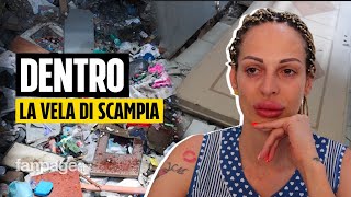 Viaggio dentro la Vela Rossa di Scampia a Napoli quotRischiamo ogni giorno Questa non è vitaquot [upl. by Gilberte]