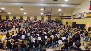 ARUBA TUBA  RIVERWATCH 6TH GRADE BAND [upl. by Ranita]