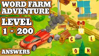 Word Farm Adventure Gameplay All Levels 1 to 200 Answers FILGA [upl. by Wilburn]