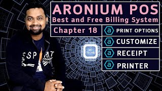 Chapter 18 POS CUSTOMIZE RECEIPT PRINTER EPSON Aronium Best and Free POS [upl. by Reina]