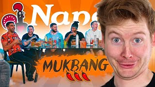 SIDEMEN NANDOS MUKBANG REACTION [upl. by Ima]