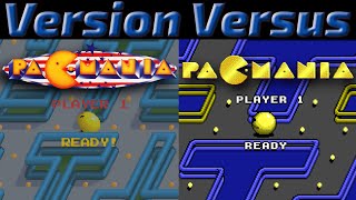 VERSION VERSUS PacMania Arcade vs Genesis  ahbeef [upl. by Joappa]