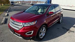 B65888 2016 FORD EDGE TITANIUM [upl. by Leahcimaj]