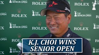 KJ Choi Wins Senior Open At Carnoustie [upl. by Holton273]