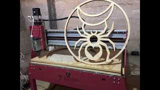 Realizzazione di luminarie con pantografo cnc AMMA [upl. by Ecadnak]