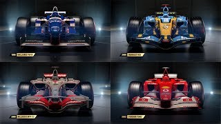 ALL F1 2017 CLASSIC CAR TRAILERS [upl. by Thetos150]