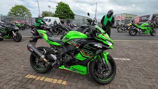 Filming Banned Kawasaki Demo day ZX4rr and ZH2 test ride impressions [upl. by Geraud]