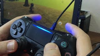 How To Connect PS4 Controller To a Laptop  PC [upl. by Aitak]