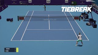 TIEBREAK  Alexander Zverev Vs Holger Rune I Miami Open I Expert Difficulty PS5 [upl. by Stacy230]