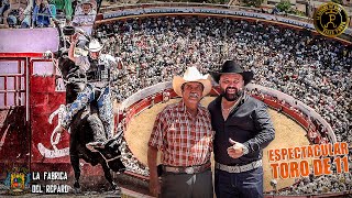 ESPECTACULAR SEPTIMO TORO DE 11 EN EL CARNAVAL AUTLÁN JALISCO 2023  RANCHO EL AGUAJE PRESENTE [upl. by Aholah]