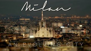 Milan An Evolving City 2  4K drone footage of Milano Skyline in Italy [upl. by Neilson]