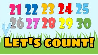 Count numbers 2130 for kids  Teacher Honey [upl. by Shermie]