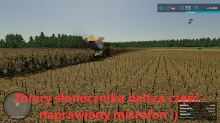 Farming Simulator 22 Dalsza cześć zbiorów słonecznika [upl. by Royo]