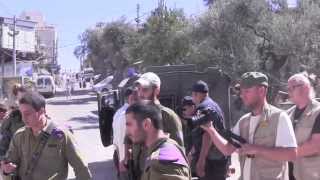 International activist arrested by Israeli border police [upl. by Kristof]