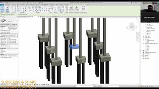 REVIT STRUCTURE TUTORAIL FOR BEGINEER ll BEAM ll COLUMN ll FOOTING Lecture  01  Hindi [upl. by Ereveneug]