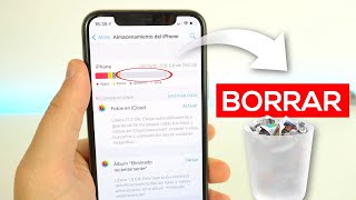 Limpiar ARCHIVOS BASURA de tu iPhone en 5 minutos ✅ [upl. by Ardnauq]