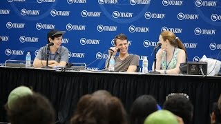 Otakon 2016  Zach Aguilar amp Aaron Dismuke Panel with Caitlin Glass [upl. by Ahnavas649]