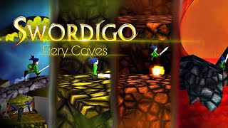 Fiery Caves  Part III  Swordigo [upl. by Aihsiym]