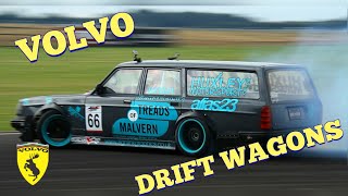 Volvo Drift Wagons Amazing Compilation [upl. by Haidedej]