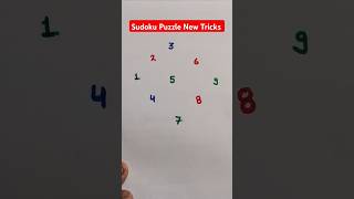 sudoku puzzle tricks maths shorts [upl. by Yrekaz491]