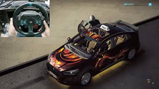 Rash Taxi Driving  taxi life simulator  Part66  Logitech G29 gameplay [upl. by Tallia348]