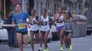 eDreams MITJA MARATÓ BCN 2018  MEJORES MOMENTOS [upl. by Maker934]