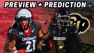 Cincinnati vs Colorado Preview  Prediction  Is Colorado a Big12 Champ  College Football 2024 [upl. by Namrej253]