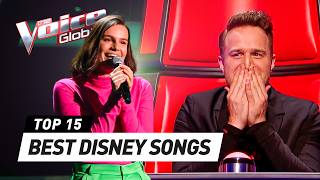 BEST DISNEY Performances on The Voice EVER [upl. by Siger]