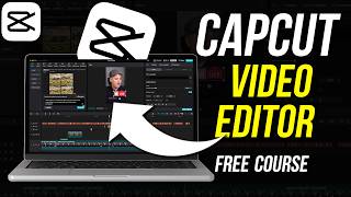 CapCut Tutorial for Mac and PC 2024  Best Free Video Editor [upl. by Westley]