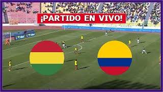 🔴 BOLIVIA vs COLOMBIA EN VIVO ⚽ ELIMINATORIAS SUDAMERICANAS  FECHA 9  LA SECTA DEPORTIVA [upl. by Shirlie]