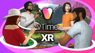 vTime XR  The AR amp VR Social Network [upl. by Heyman]