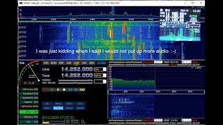 Xiegu G90 Panadapter with HDSDR Software [upl. by Adnar316]