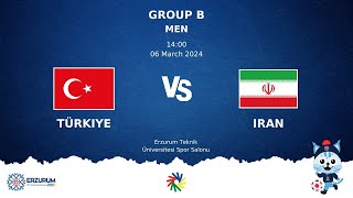 TÜRKYIE vs IRAN  Futsal DEAFLYMPICS ERZURUM 2024  Men Group Stage [upl. by Emoryt878]