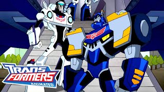 Transformers Animated  S02 E01  FULL Episode  Cartoon  Transformers Official [upl. by Lledniuq93]