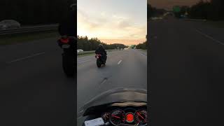 Zx14 vs gen3 busa sportbikelife motorcycle busa bikelife sportbikeaddicts motorcycle [upl. by Schuman626]