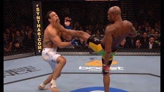 Anderson Silva Top 5 Finishes [upl. by Phyllis]