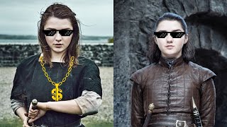 Arya Stark  MITAGENS E PATADAS [upl. by Nawek]