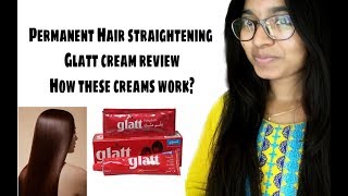 Permanent Hair straightening  Glatt hair straightener Review [upl. by Yamauchi370]