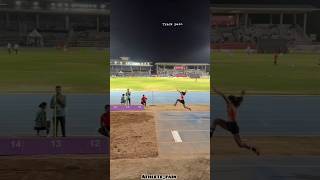 TRIPLE JUMP U23quot techniquequot 🤯 attitude sports triplejump newsong shorts national [upl. by Cynthea582]