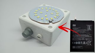 How to Make Charger Light With Mobile Battery [upl. by Lyudmila851]